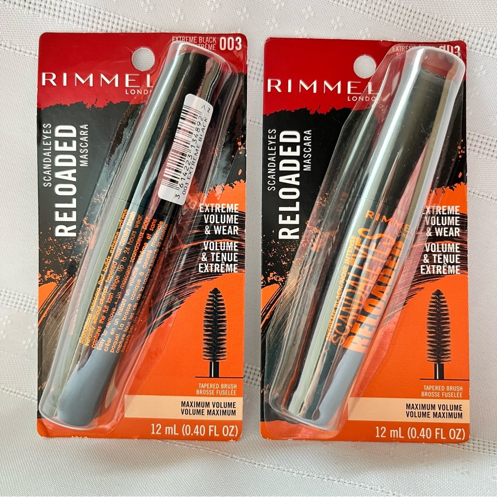 Rimmel Scandaleyes Maximum Volume Reloaded Mascara 003 Extreme Black 12 ml